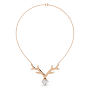 Antler Diamond Pendant