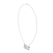 Infinity Heart Brilliant Pendant