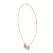 Infinity Heart Brilliant Pendant