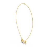 Infinity Heart Brilliant Pendant