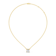 0.5Ct Classic Round Solitaire Pendant with chain
