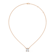 2Ct Classic Round Solitaire Pendant with chain