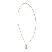 2Ct Classic Emerald Solitaire Pendant with chain