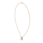 1Ct Classic Pear Solitaire Pendant with chain