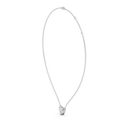 1.5Ct Classic Heart Solitaire Pendant with chain