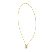1Ct Classic Heart Solitaire Pendant with chain