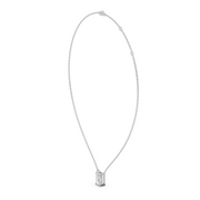 1.5Ct Classic Radiant Solitaire Pendant with chain