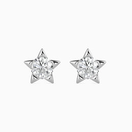 Starburst Diamond Earrings