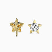 Starburst Diamond Earrings