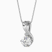 Dual Diamond Briilant Pendant