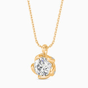 Whisper of Bloom Diamond Pendant
