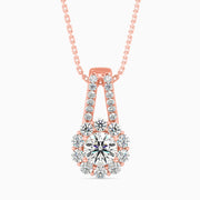 Timeless Brillant Dewdrop Diamond Pendant
