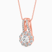 Timeless Brillant Dewdrop Diamond Pendant