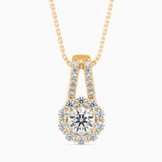 Timeless Brillant Dewdrop Diamond Pendant