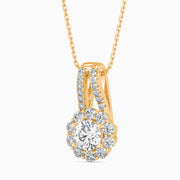 Timeless Brillant Dewdrop Diamond Pendant
