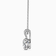 0.26Ct Minimalist Pure round Solitaire Pendant