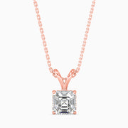1.6Ct Art Deco Asscher Stone Pendant