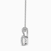 1Ct Art Deco Asscher Stone Pendant