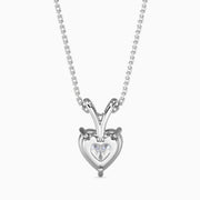 0.57Ct Keepsake Heartstone Pendant