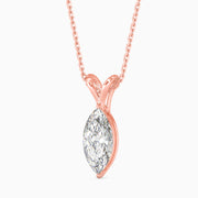 0.19Ct Marquise Essence Pendant
