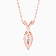 0.9Ct Marquise Essence Pendant