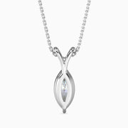 0.9Ct Marquise Essence Pendant