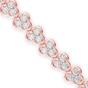 Clover Bloom Diamond Bracelet