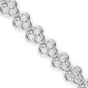 Clover Bloom Diamond Bracelet